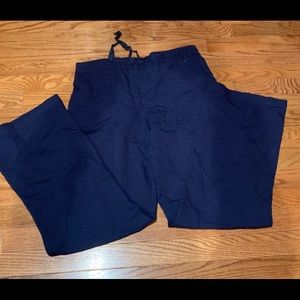 Navy scrub pants